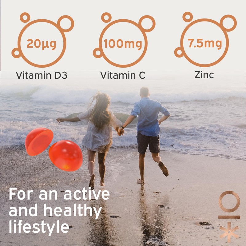 Nutriburst Triple Immunity Multipack - Liposomal Vitamin C (100mg), D3