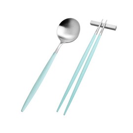 Cutipol Goa Tiffany spoon/chopstick set (with rest), optional / 큐티폴  고아 티파니 스푼/젓가락세트(받침 포함), 선택