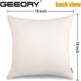 ALINK Christmas Throw Pillow Covers 18 x 18 Inch Set of 4, Striped Buffalo Bowknot Bell Tree Scarf Snowman Deer Snow Joy Decorative Holiday Cushion Cases Xmas Decoration for Home Party Sofa Couch