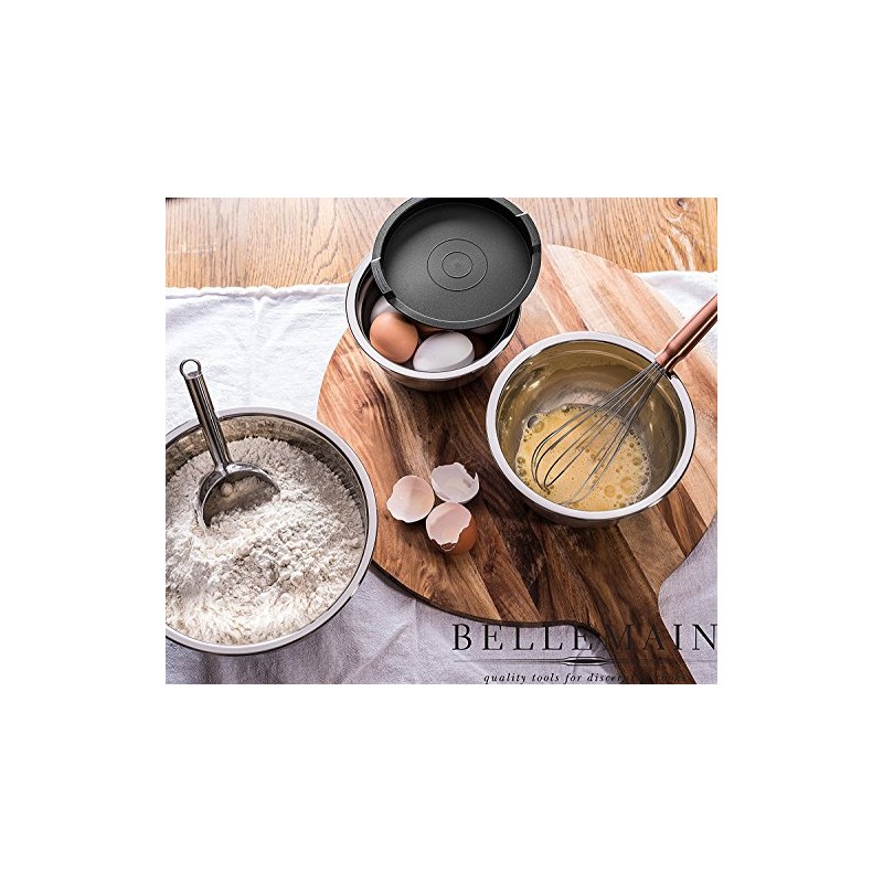 Stainless Steel Mixing Bowls with Lids Set – Large, Durable,