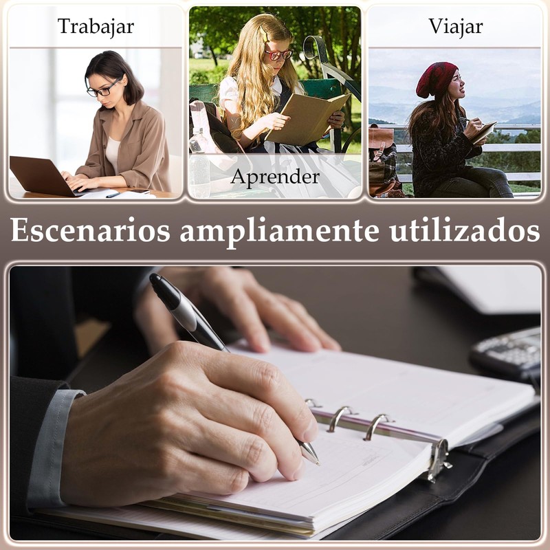 Papel para Recargas A5 -Paquete de 2, 180 Páginas /