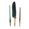 Feather Pen Set European Style British Retro Lacquer Stamp Dipped