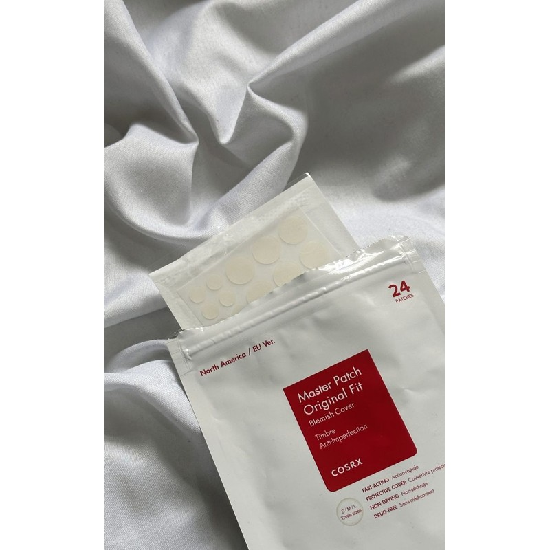 COSRX Acne Pimple Patch Absorbing Hydrocolloid Original 3 Size Patches