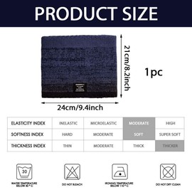 Moerstar Neck Warmer, Men's, Neck Warmer, Kids' Neck Guard, 14 Colors, Winter, Extra Warmth, Fluffy Fleece, Windproof, Cold Protection, navy