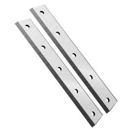 12" Wood Chipper Blades Fit for DK2 OPC504 OPC506 OPC506E OPC566E Power King PK0915 PK0903, Smooth and Efficient Cutting for Branches Wood, 2Pcs