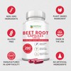 Beet Root Capsules - 1200mg Per Serving - 200 Beet