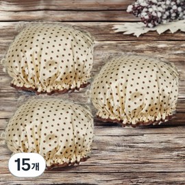 Three Sun Dyeing Gloves Dyeing Brush Hair Oil Waterproof Double Shower Hair Cap 15 Gold Dots / 쓰리썬 염색장갑 염색브러시 헤어오일 방수 이중 샤워 헤어캡 15개 골드도트