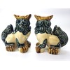 Yachimun (Okinawa Pottery) Asahi Pottery Shisa Tide Height 4.5 inches