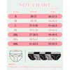MISSWHO Cotton Soft Ladies Underwear, High Waisted Tummy Control Post