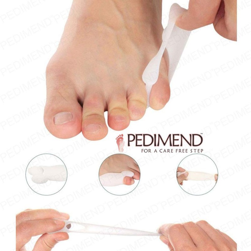 PEDIMEND Tailor's Bunion Corrector (2PAIR - 4PCS) - Bunionette Gel