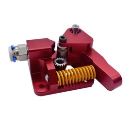 CR-10S Extruder Dual Gear Aluminum Alloy Extruder Upgraded Replacement All Metal Extruder Feeder Drive for Ender-3, Tornado, Original Red Printer