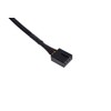 Phobya 4Pin PWM male to male 60cm - black