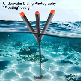 4 en 1 Trípode de Selfie Selfie Flotante para la Acción 5 Pro 4 3 para X4 X3 Ace Pro 2, 9.25-22.44 Pulgadas Trípode de Cámara a Prueba de Agua Extensible, Accesorios Portátiles
