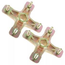 Caltric 2 Rear Axle Wheel Hub for Yamaha Raptor 660R YFM660R 2001 2002 2003 2004 2005