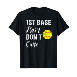 Fastpitch Funny Softball First Base T-Shirt