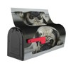 Dujiea Pug Dog Mailbox Cover Mailbox Wraps, Waterproof Mailbox Covers