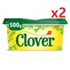 500g 2팩 클로버 클로바 크로바 스프레드 버터대용 저콜레스테롤 Clover Spread 500g 2-pack Clover Spread Butter Substitute Low Cholesterol