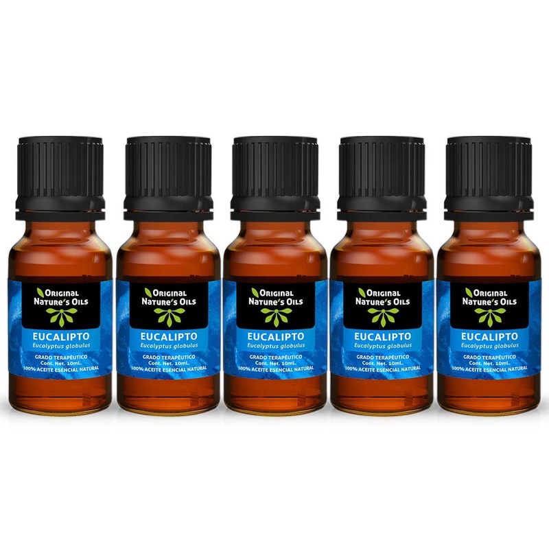 ORIGINAL NATURE'S OILS Kit de 5 aceites Esenciales de Eucalipto