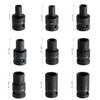 9Pcs Tap Sockets Set 1/2 Inch Drive Square Socket Set