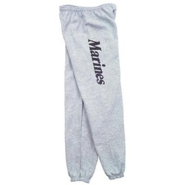 Fox Outdoor Products Marines Sweatpants, Heather Grey, Medium