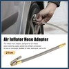 INFINAUTO 21cm 8" Car Tire Air Inflator Hose Adapter Extension