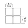 Chinese-English Black BACKGROUBD Keyboard Stickers Non Transparent for Computers LAPTOPS