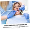 iplusmile 20pcs Disposable Oral Cavity Examination Mirrors Set for Inspection