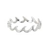 Pura Vida Silver Wave Band Ring - .925 Sterling Silver,