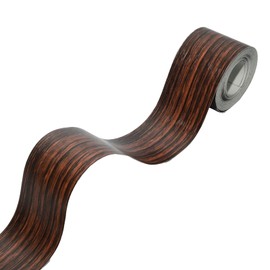 Lilaly 2 inches x 32 feet Wood Grain Repair Tape,Wood Grain Tape,Widely Used for Tables, Doors, Floor and DIY(Walnut)