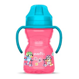 Advanced By Evenflo, 1 pieza Taza Entrenadora Bluey Boquilla Suave BS 10oz/300ml. 1 Pieza, El Color y Diseño Puede Variar.