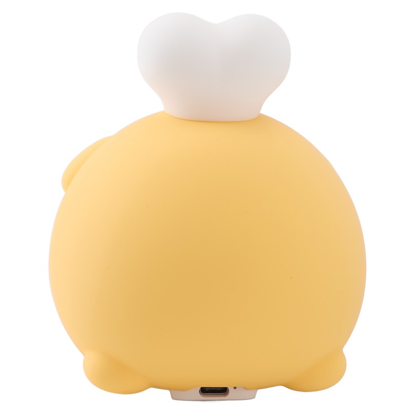 Silicone Night Light Cute Chicken Drumstick Shape USB Rechargeable Brightness