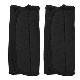 Alomejor 2 Pieces Kayak Paddle Handles, Neoprene Soft Detachable Paddle Grips Non-Slip Grip Blister Prevention Canoe Kayak Boat Accessories (Black)