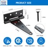 HOME MASTER HARDWARE 8 Inch T-Strap Heavy Duty Shed Door