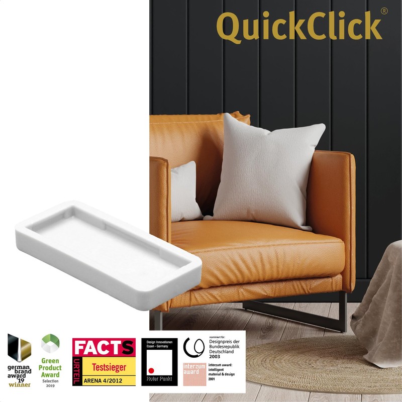Wagner QuickClick® Plastic Gliders, Furniture Glides, Chair Glides, Set of