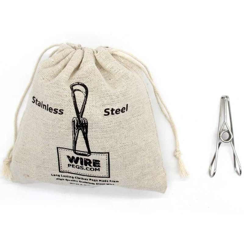 Wire Pegs Stainless Steel Pegs REGULAR SIZE, WINDY STRENGTH -