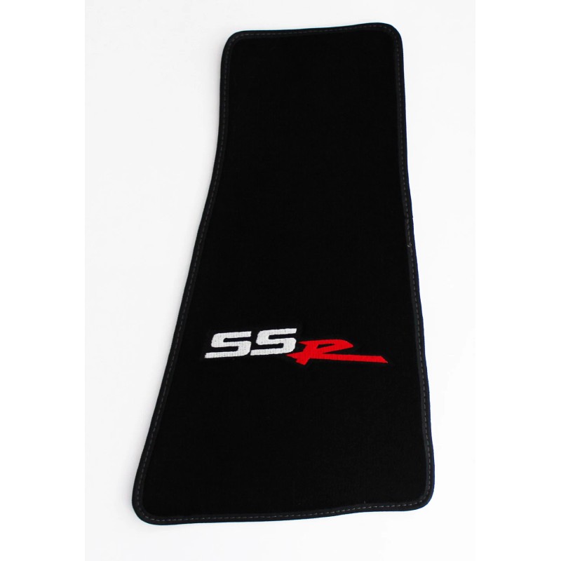 AFM NEW! BLACK Front Floor Mats 2003-2004 CHEVY SSR EMBROIDERED