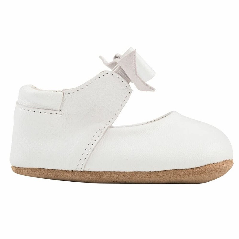 Robeez Girls' Ankle Strap Mary Jane First Kicks Crib Shoe,