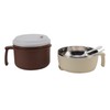 Stainless Steel Noodle Bowl Lunch Box Double Layer Ramen Bowl
