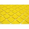 Mosaic Yellow Glass Mosaic Tile Tiles Glass Glossy Square Wall