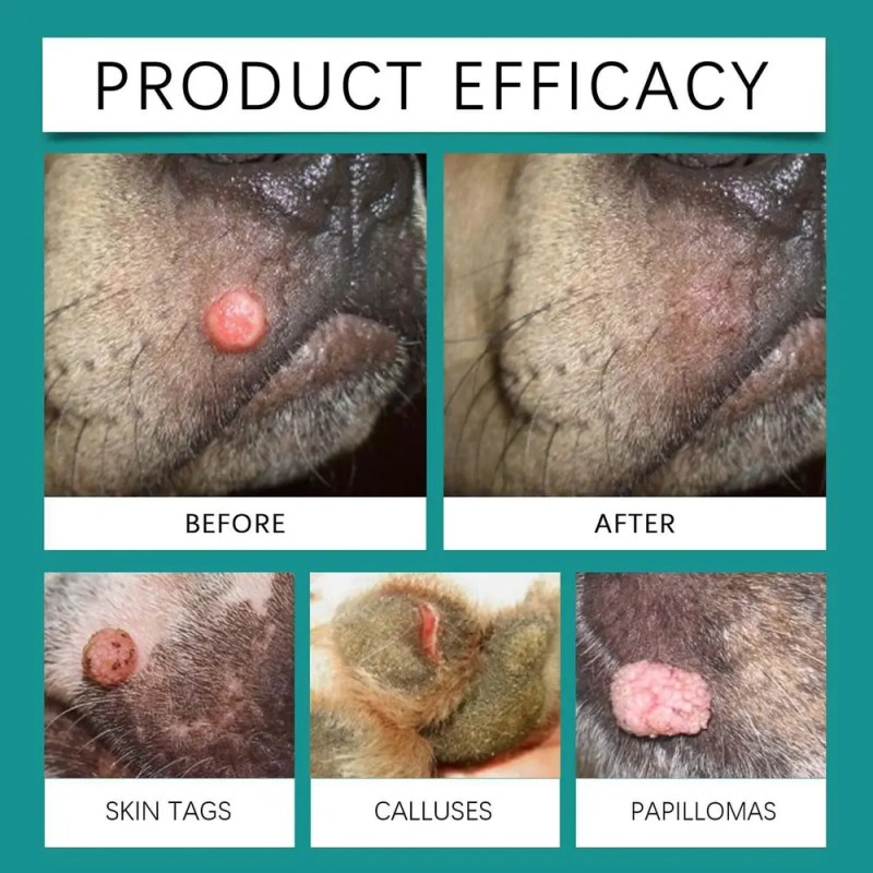 Corrector De Verrugas De Perro 20ml, Rápido Y Eficaz