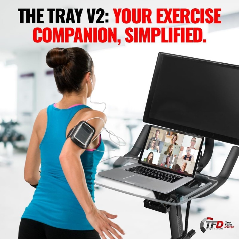 TFD The TrayV2 | Improved V2 Tray for Peloton Bike