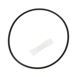GE Replacement O-Ring for at-Home Water Filtration System | Prevents Liquid from Leaking from Sink & Water Filter System | Includes (1) Ring and (1) Tube of Silicone Lubricant | Black
