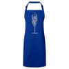 fabulous Premium Kitchen Apron Champagne Party Alcohol Lifestyle Luxury, blue