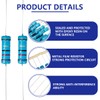 Innfeeltech 25 Pieces 3W 1% Tolerance 22 Ohm Metal Film