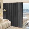 Zpnevx Accordion Door 100×84 inch, Waterproof Closet Curtain for Open
