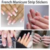 1248 Pieces French Manicure Nail Art Stickers Decals Airbrush Nail