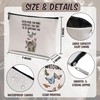 Eronm Cute Cat Makeup Bag, Small Cosmetic Bag, Waterproof Canvas
