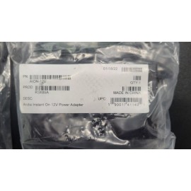 Aruba HP R3X85A Aruba Instant On 12V Power Adapter w/ Power Cord - USA