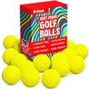 D-Xam Foam Golf Balls Bulk Practice Golf Ball Yellow Soft