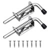 Hazrcvr Pack of 2 Spring Latch Gate Latch 304 Stainless